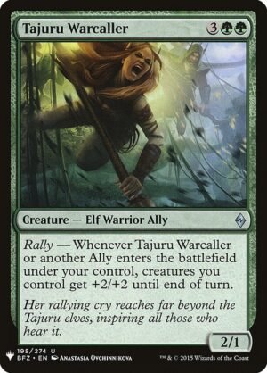 Tajuru Warcaller<br /><span class="collector-number">Collector No. BFZ-195</span>