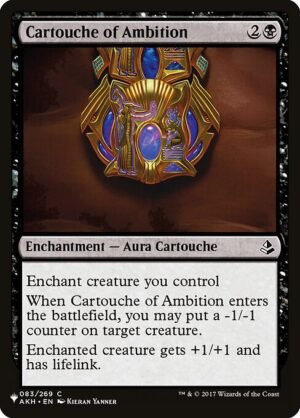 Cartouche of Ambition<br /><span class="collector-number">Collector No. AKH-83</span>