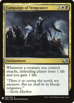 Campaign of Vengeance<br /><span class="collector-number">Collector No. EMN-182</span>