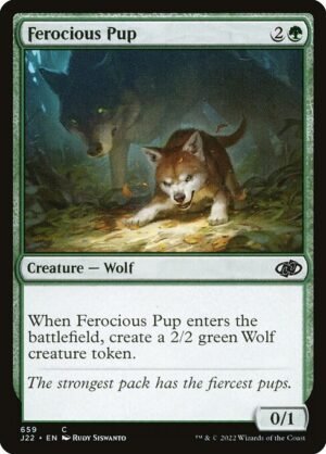 Ferocious Pup<br /><span class="collector-number">Collector No. 659</span>