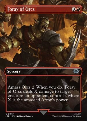 Foray of Orcs<br /><span class="collector-number">Collector No. 417</span>