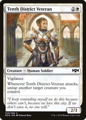 Tenth District Veteran<br /><span class="collector-number">Collector No. 26</span>