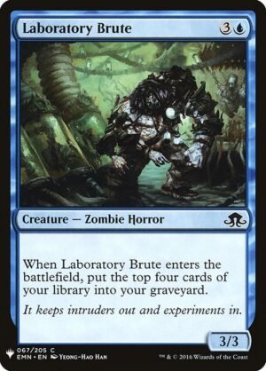 Laboratory Brute<br /><span class="collector-number">Collector No. EMN-67</span>