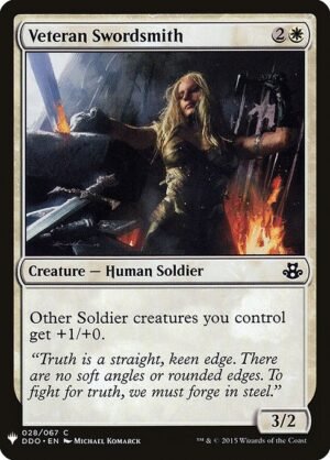 Veteran Swordsmith<br /><span class="collector-number">Collector No. DDO-28</span>