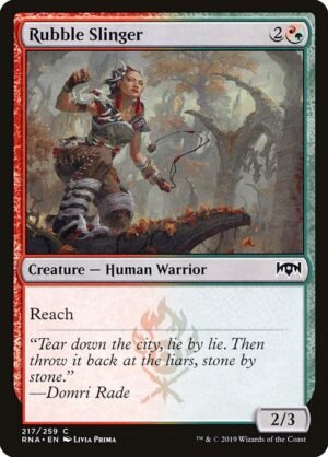 Rubble Slinger<br /><span class="collector-number">Collector No. 217</span>
