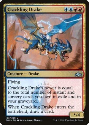 Crackling Drake<br /><span class="collector-number">Collector No. 163</span>