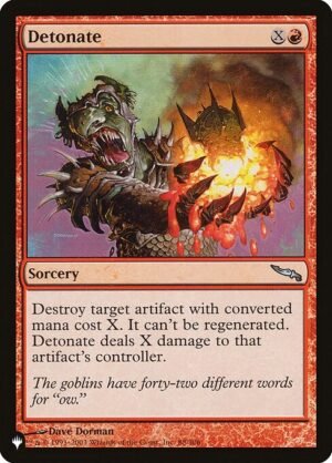 Detonate<br /><span class="collector-number">Collector No. MRD-88</span>