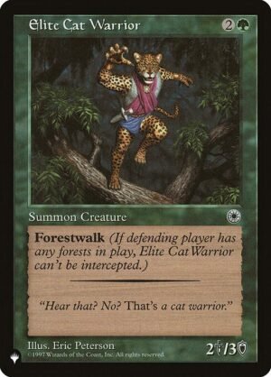 Elite Cat Warrior<br /><span class="collector-number">Collector No. POR-163</span>