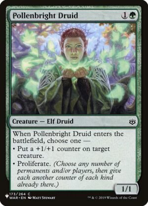 Pollenbright Druid<br /><span class="collector-number">Collector No. WAR-173</span>