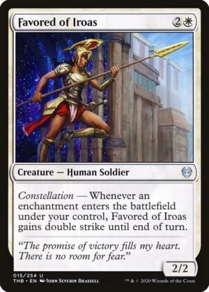 Favored of Iroas<br /><span class="collector-number">Collector No. 15</span>
