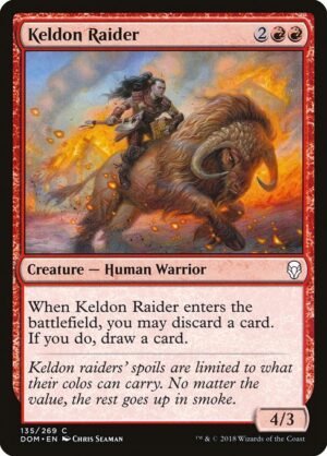 Keldon Raider<br /><span class="collector-number">Collector No. 135</span>