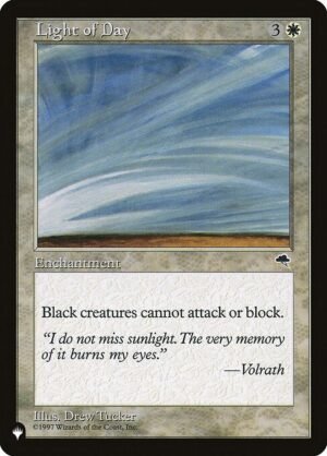 Light of Day<br /><span class="collector-number">Collector No. TMP-27</span>