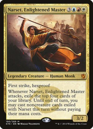 Narset, Enlightened Master<br /><span class="collector-number">Collector No. 190</span>