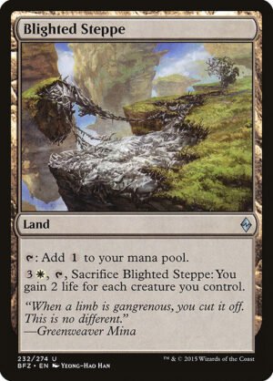 Blighted Steppe<br /><span class="collector-number">Collector No. 232</span>