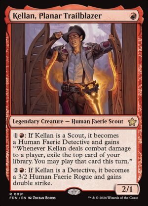Kellan, Planar Trailblazer<br /><span class="collector-number">Collector No. 91</span>