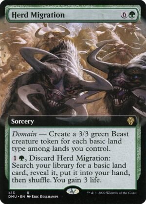 Herd Migration - Foil<br /><span class="collector-number">Collector No. 413</span>