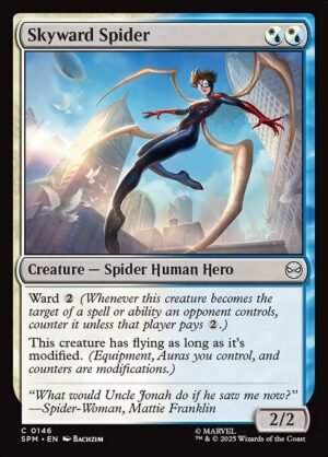 Skyward Spider - Foil<br /><span class="collector-number">Collector No. 146</span>