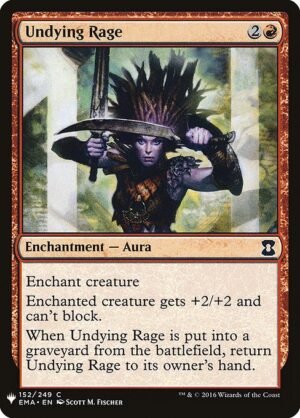 Undying Rage<br /><span class="collector-number">Collector No. EMA-152</span>
