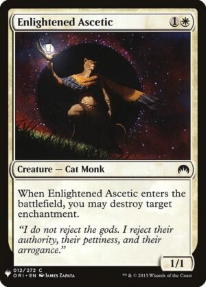 Enlightened Ascetic<br /><span class="collector-number">Collector No. ORI-12</span>