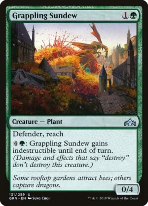 Grappling Sundew<br /><span class="collector-number">Collector No. 131</span>