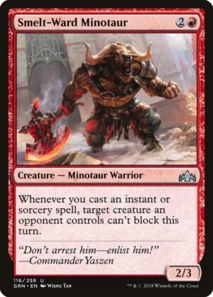 Smelt-Ward Minotaur<br /><span class="collector-number">Collector No. 116</span>