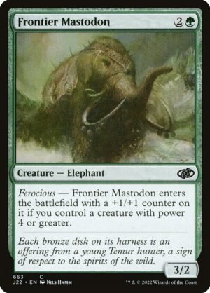 Frontier Mastodon<br /><span class="collector-number">Collector No. 663</span>