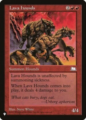 Lava Hounds<br /><span class="collector-number">Collector No. WTH-109</span>