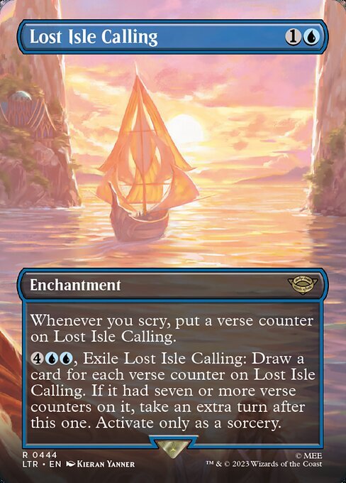 Lost Isle Calling<br /><span class="collector-number">Collector No. 444</span>