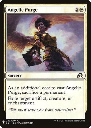 Angelic Purge<br /><span class="collector-number">Collector No. SOI-3</span>