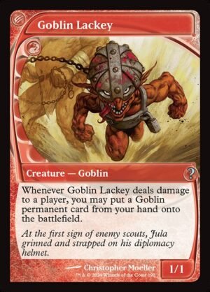 Goblin Lackey<br /><span class="collector-number">Collector No. 192</span>
