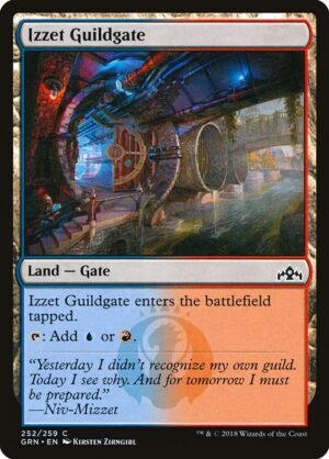 Izzet Guildgate<br /><span class="collector-number">Collector No. 252</span>