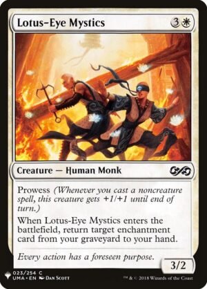Lotus-Eye Mystics<br /><span class="collector-number">Collector No. UMA-23</span>