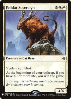 Felidar Sovereign<br /><span class="collector-number">Collector No. BFZ-26</span>