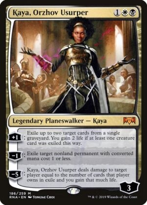 Kaya, Orzhov Usurper<br /><span class="collector-number">Collector No. 186</span>