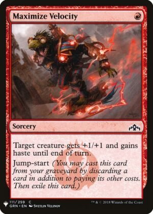 Maximize Velocity<br /><span class="collector-number">Collector No. GRN-111</span>