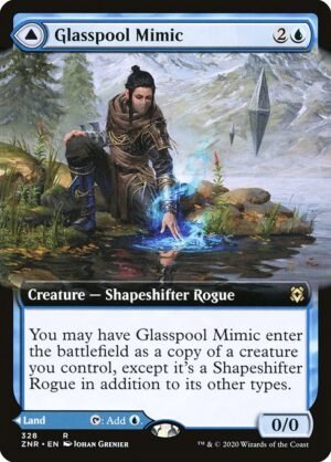 Glasspool Mimic // Glasspool Shore<br /><span class="collector-number">Collector No. 328</span>