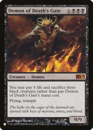 Demon of Death's Gate<br /><span class="collector-number">Collector No. M11-92</span>