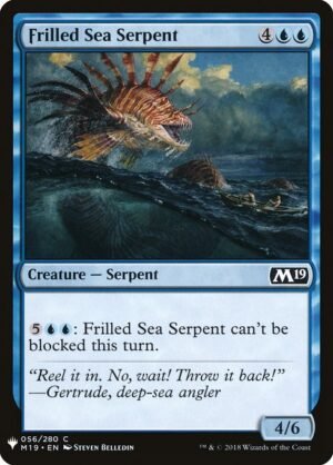 Frilled Sea Serpent<br /><span class="collector-number">Collector No. M19-56</span>