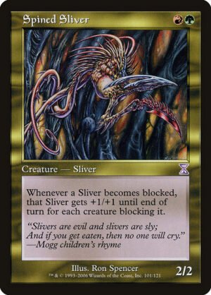 Spined Sliver<br /><span class="collector-number">Collector No. 101</span>