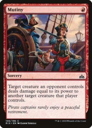 Mutiny<br /><span class="collector-number">Collector No. 106</span>