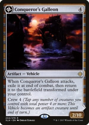 Conqueror's Galleon // Conqueror's Foothold<br /><span class="collector-number">Collector No. 234</span>