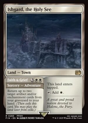 Ishgard, the Holy See // Faith & Grief<br /><span class="collector-number">Collector No. 283</span>