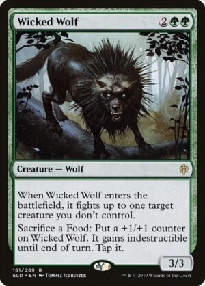 Wicked Wolf - Foil<br /><span class="collector-number">Collector No. 181</span>