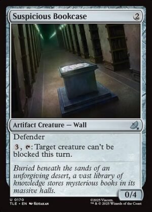 Suspicious Bookcase<br /><span class="collector-number">Collector No. 170</span>