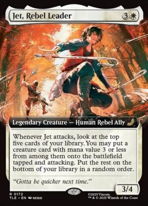 Jet, Rebel Leader - Foil<br /><span class="collector-number">Collector No. 172</span>