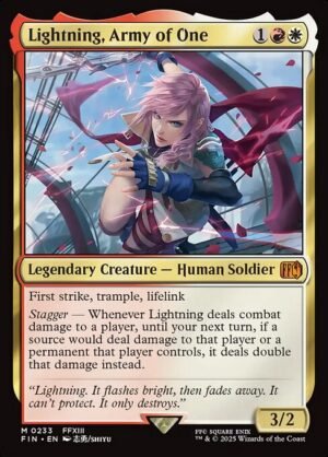 Lightning, Army of One<br /><span class="collector-number">Collector No. 233</span>
