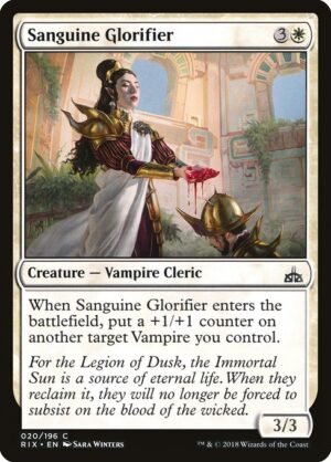 Sanguine Glorifier<br /><span class="collector-number">Collector No. 20</span>