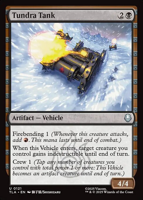 Tundra Tank<br /><span class="collector-number">Collector No. 121</span>