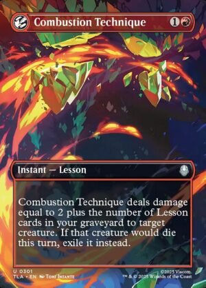 Combustion Technique<br /><span class="collector-number">Collector No. 301</span>