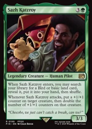 Sazh Katzroy - Foil<br /><span class="collector-number">Collector No. 199</span>